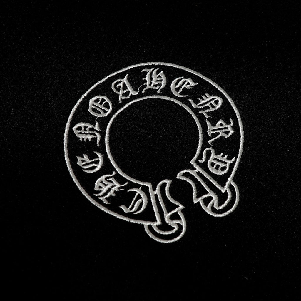 Layered Cross Varsity Jacket - Black White Street Style Outerwear 2208